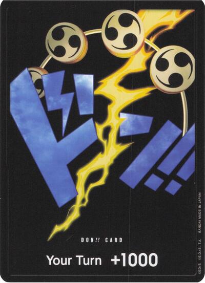 DON!! Card (Enel) (Premium Booster) Near Mint Foil