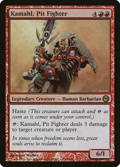 Kamahl, Pit Fighter (Duels of the Planeswalkers) Near Mint Foil - Nick Nack's Full Frontal Attack