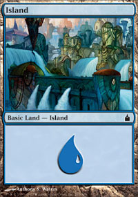 Island (293) (Ravnica) Near Mint