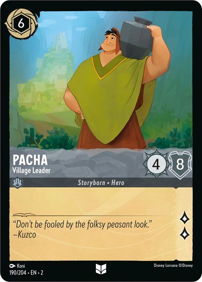 Pacha - Village Leader (Rise of the Floodborn) Near Mint - Nick Nack's Full Frontal Attack