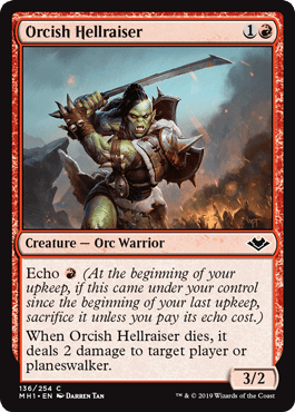 Orcish Hellraiser (Modern Horizons) Near Mint - Nick Nack's Full Frontal Attack