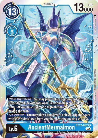 AncientMermaimon (Across Time) Near Mint Foil - Nick Nack's Full Frontal Attack