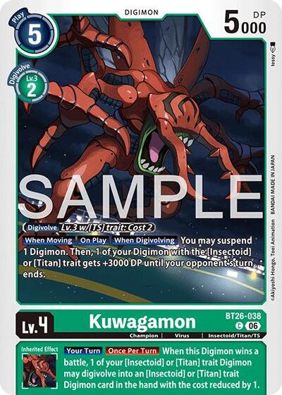 Kuwagamon (Timeless Bonds) Near Mint