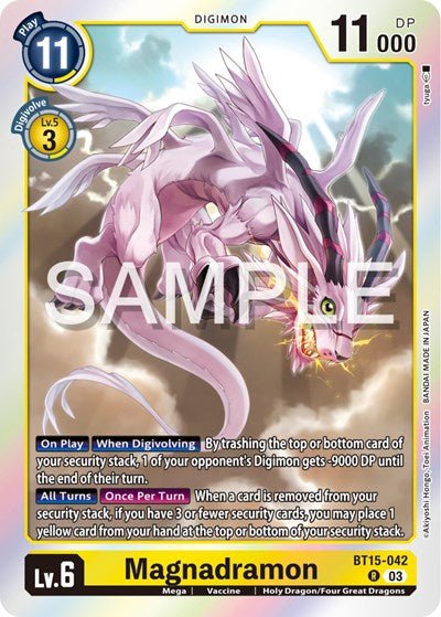 Magnadramon (Exceed Apocalypse) Near Mint Foil - Nick Nack's Full Frontal Attack