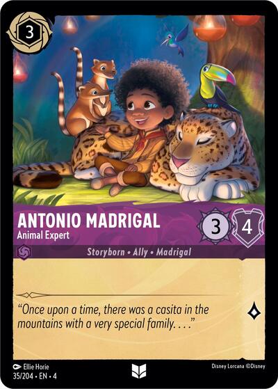 Antonio Madrigal - Animal Expert (Ursula's Return) Near Mint - Nick Nack's Full Frontal Attack