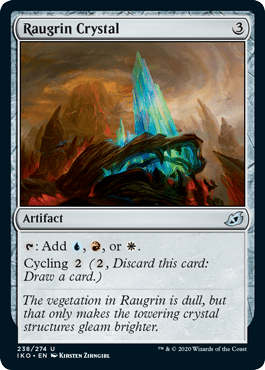 Raugrin Crystal (Ikoria: Lair of Behemoths) Near Mint - Nick Nack's Full Frontal Attack