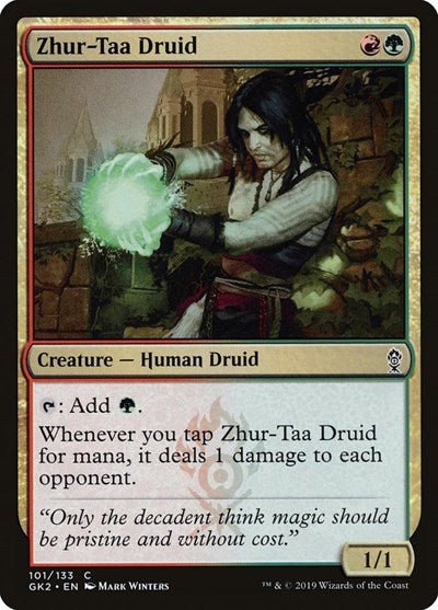 Zhur - Taa Druid (Ravnica Allegiance: Guild Kits) Near Mint - Nick Nack's Full Frontal Attack