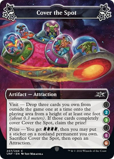Cover the Spot (2-3-5-6) (Unfinity) Near Mint - Nick Nack's Full Frontal Attack