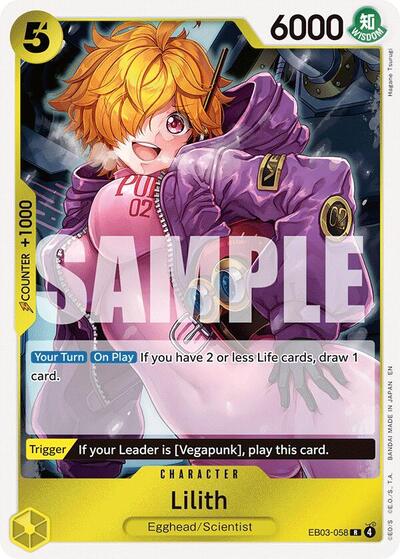 Lilith (Extra Booster: One Piece Heroines Edition) Near Mint Foil