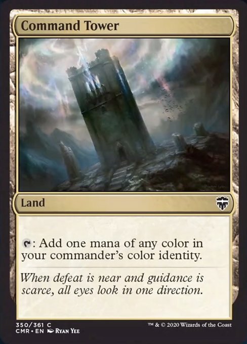 Command Tower (Commander Legends) Near Mint - Nick Nack's Full Frontal Attack