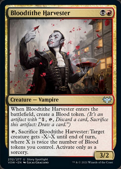 Bloodtithe Harvester (Innistrad: Crimson Vow) Near Mint - Nick Nack's Full Frontal Attack