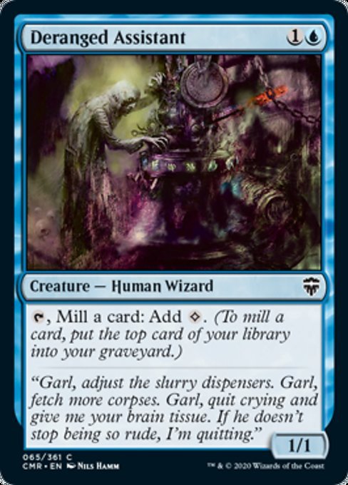 Deranged Assistant (Commander Legends) Near Mint - Nick Nack's Full Frontal Attack
