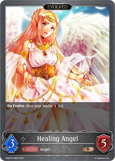 Healing Angel (Evolved) (SD06: Maculate Ablution) Near Mint - Nick Nack's Full Frontal Attack