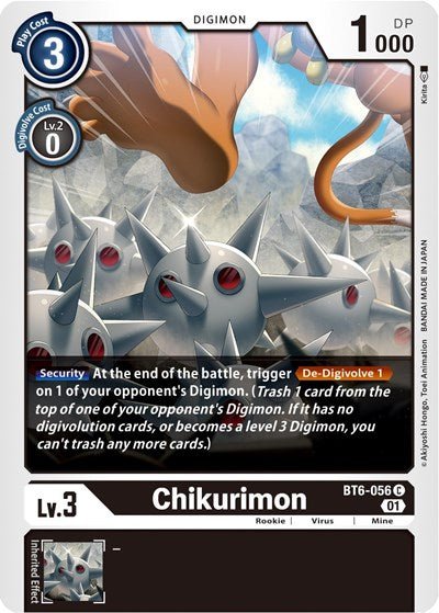 Chikurimon (Double Diamond) Near Mint - Nick Nack's Full Frontal Attack