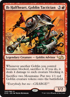 Ib Halfheart, Goblin Tactician (Duel Decks Anthology: Elves vs Goblins) Near Mint