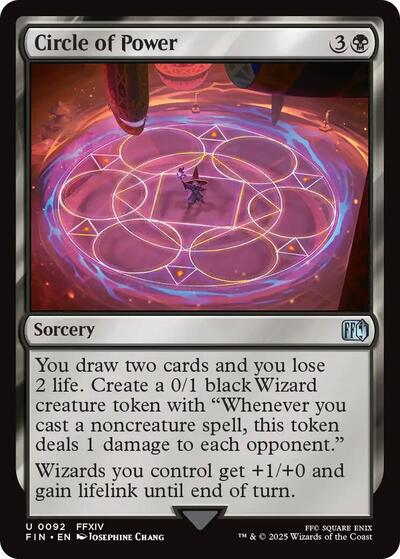 Circle of Power (Universes Beyond: FINAL FANTASY) Near Mint - Nick Nack's Full Frontal Attack