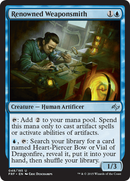 Renowned Weaponsmith (Fate Reforged) Near Mint - Nick Nack's Full Frontal Attack