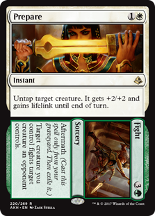 Prepare to Fight (Amonkhet) Near Mint Foil