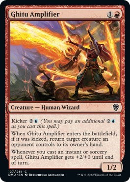 Ghitu Amplifier (Dominaria United) Near Mint