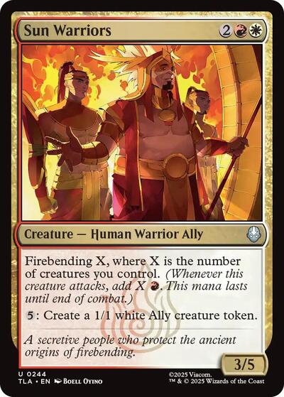 Sun warriors (Avatar: The Last Airbender) Near Mint - Nick Nack's Full Frontal Attack