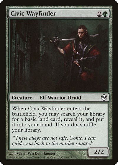 Civic Wayfinder (Duels of the Planeswalkers) Near Mint - Nick Nack's Full Frontal Attack