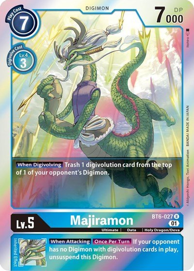 Majiramon (Double Diamond) Near Mint Foil - Nick Nack's Full Frontal Attack