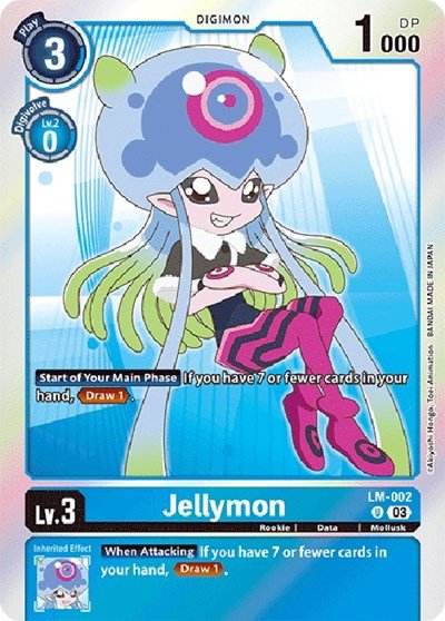 Jellymon (English Exclusive) (Exceed Apocalypse) Near Mint - Nick Nack's Full Frontal Attack