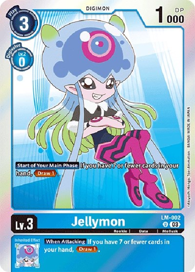 Jellymon (English Exclusive) (Exceed Apocalypse) Near Mint Foil