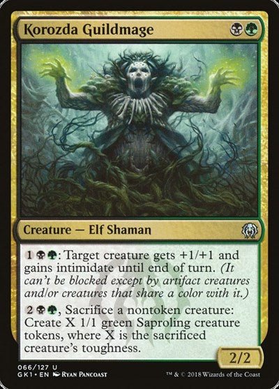 Korozda Guildmage (Guilds of Ravnica: Guild Kits) Near Mint - Nick Nack's Full Frontal Attack