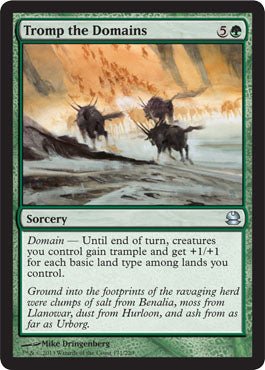 Tromp the Domains (Modern Masters) Near Mint - Nick Nack's Full Frontal Attack