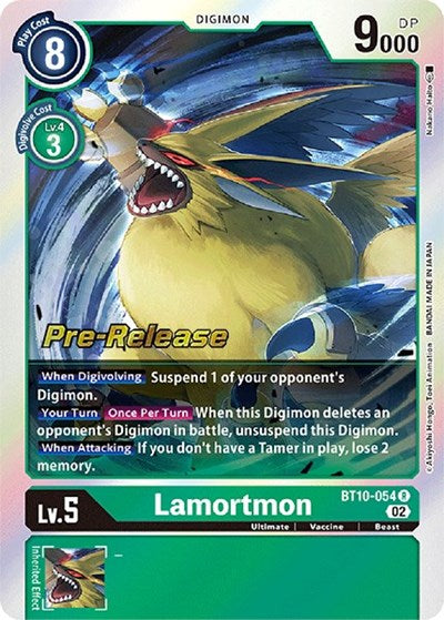 Lamortmon (Xros Encounter Pre-Release Cards) Near Mint Foil