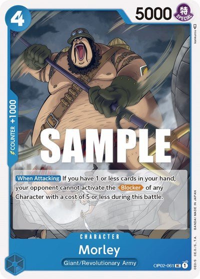 Morley (Paramount War) Near Mint - Nick Nack's Full Frontal Attack