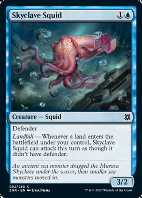 Skyclave Squid (Zendikar Rising) Near Mint