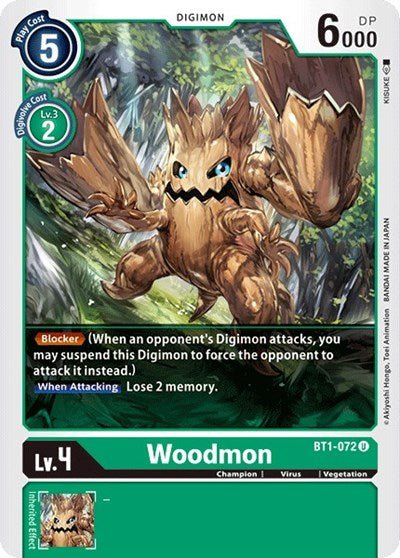 Woodmon (Release Special Booster) Near Mint - Nick Nack's Full Frontal Attack