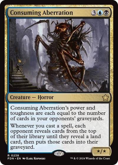 Consuming Aberration (Foundations) Near Mint - Nick Nack's Full Frontal Attack