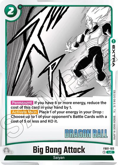 Big Bang Attack (Manga Booster 01) Near Mint - Nick Nack's Full Frontal Attack