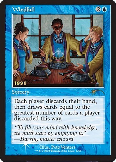 Windfall (Promos: 30th Anniversary Promos) Near Mint Foil - Nick Nack's Full Frontal Attack