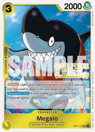Megalo (Judge Pack Vol. 7) (One Piece Promotion Cards) Near Mint Foil - Nick Nack's Full Frontal Attack
