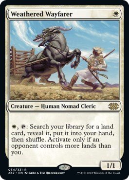 Weathered Wayfarer (Double Masters 2022) Near Mint - Nick Nack's Full Frontal Attack