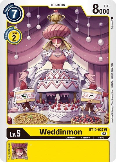 Weddinmon (Xros Encounter) Near Mint - Nick Nack's Full Frontal Attack