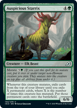 Auspicious Starrix (Ikoria: Lair of Behemoths) Near Mint - Nick Nack's Full Frontal Attack