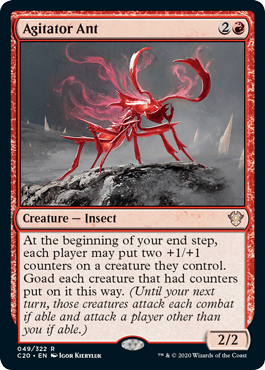 Agitator Ant (Commander 2020 Ikoria) Near Mint - Nick Nack's Full Frontal Attack