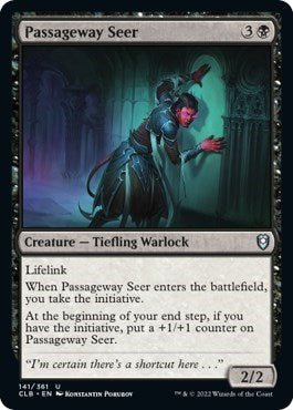 Passageway Seer (Commander Legends: Battle for Baldur's Gate) Near Mint - Nick Nack's Full Frontal Attack