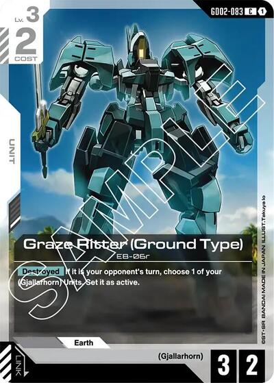 Graze Ritter (Ground Type) (Dual Impact) Near Mint - Nick Nack's Full Frontal Attack