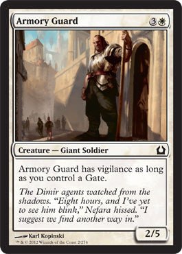 Armory Guard (Return to Ravnica) Near Mint - Nick Nack's Full Frontal Attack