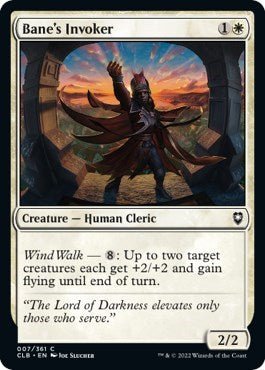 Bane's Invoker (Commander Legends: Battle for Baldur's Gate) Near Mint - Nick Nack's Full Frontal Attack