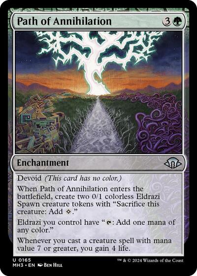 Path of Annihilation (Modern Horizons 3) Near Mint - Nick Nack's Full Frontal Attack
