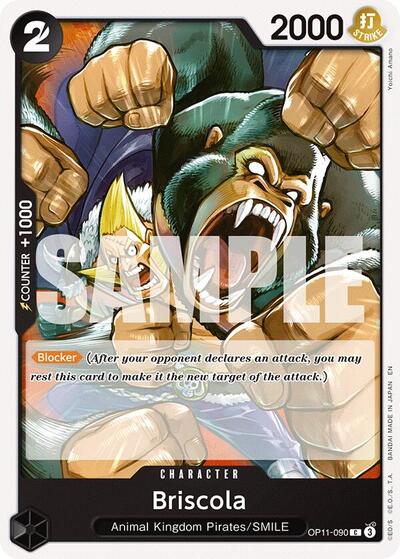 Briscola (A Fist of Divine Speed) Near Mint - Nick Nack's Full Frontal Attack