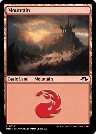 Mountain (0316) (Modern Horizons 3) Near Mint - Nick Nack's Full Frontal Attack