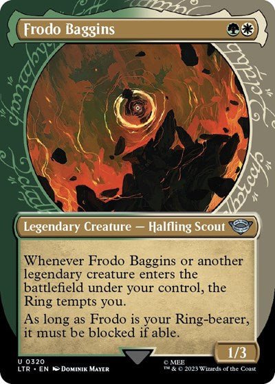 Frodo Baggins (Showcase) (Universes Beyond: The Lord of the Rings: Tales of Middle - earth) Near Mint - Nick Nack's Full Frontal Attack